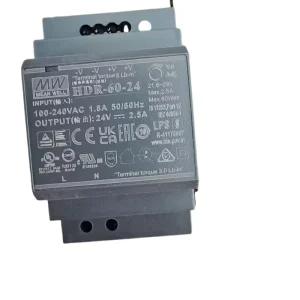 Mean Well HDR-60-24 60W Slim Step-Shaped DIN Rail Switching Power Supply
