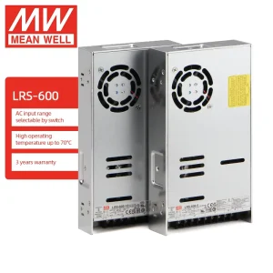 Mean Well LRS 600 24 Switching Power Supply 600W 24V Power Supply 24v Power Supply 600w for Equipments Orapparatus