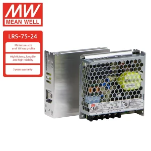 Mean Well LRS-75-24 Enclosed Switching Power Supply
