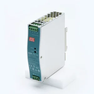 MeanWell EDR 75 12 12V 24V 48V 6.3A DIN Rail Switching Power Supply for Industrial Control System