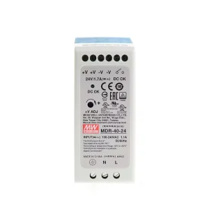Meanwell MDR 40 12 12V 3.33A 40W Mean Well DIN Rail Switching Power Supply for Automation Industrial