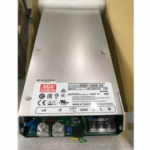 Meanwell RSP 1000 24 960W 24VDC 40A 90~264Vac Single Output AC DC Switching Power Supply PFC Built In 90% Efficiency 3 Year