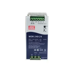 Meanwell WDR 240 48V 240W 5A Mean Well Switching Power Supply High Input Voltage DIN Rail Power Supply