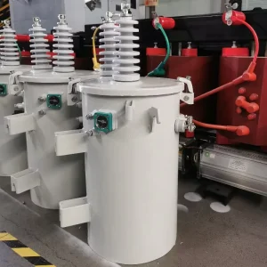 Medium and High Voltage Single Phase Cylindrical Pole Transformers 20-250KVA 440V Output 34500V/11KV/0.38KV 220V 60Hz