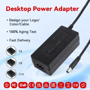 Merryking 65W Power Adapter 5V 10v 11v 12v 13v 14v 15v 16v 17v 18v 19v 20v 30v 1.5A 4a 5a 6a 7a 8a AC DC Power Supply Adapter