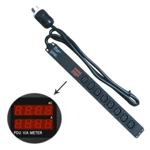 Metered PDU 30A 220-250V C13 Power Distribution Unit