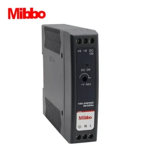 Mibbo MGR 20W Universal Input Switching Power Supply Ultra Thin Rail Mounting MDR Series Model MGR020 05F