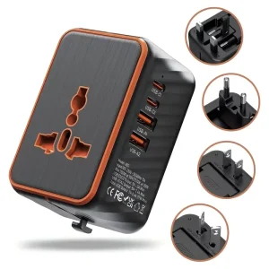 Mini Compact Multifunctional Conversion Plug Global Universal Travel Plug Adapter Gallium Nitride Fast Charging