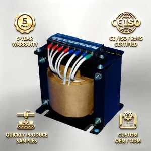 Mini Electric Class 2 HVAC 50Hz 60Hz 120 240V 220v 230v 480 to 12v 24V Multi-tap Single Phase Low Frequency Transformer