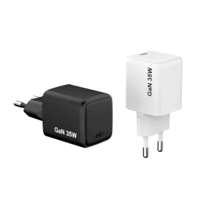 Mini GaN 35W Type-C Charger for Mobile Devices PD PPS USB-C Wall Charger CE RoHS KC
