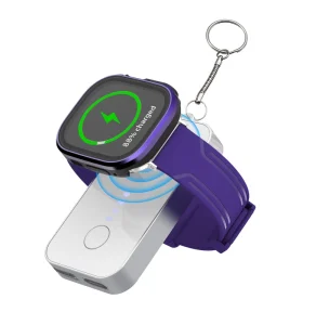 Mini Portable Powerbank 1200mAh Smart Watch Charger Power Bank for IWatch 5 6 7 8 9 SE Ultra Connector