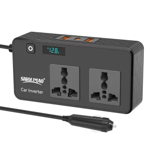 Modified Sine Wave Inverter Inversor De Carro 12V 220V 200W Car Adapter Charger Outlet Power Inverter Converter 12V to 220V