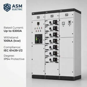 Modular Low Voltage Withdrawable Switchgear MNS 480V 3200A IP54 100kA for Battery Energy Storage IEC 61439