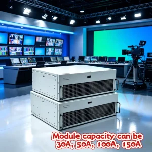Modular Rack-Mount Active Power Filter Capacity 50A~150A 3-Phase 3-Wire & 3-Phase 4-Wire 50Hz~60Hz