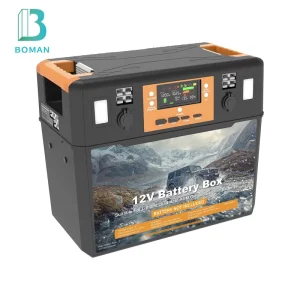Multi-Functional Battery Box 110-220V 1000W Inverter 40A DC-DC Solar Charger Battery Compartment PB003P