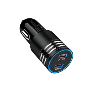 Multi Protection Ultra Adapter High Speed Charging Car Charger PD30W USB 2 in 1 Multifunctional Chargers