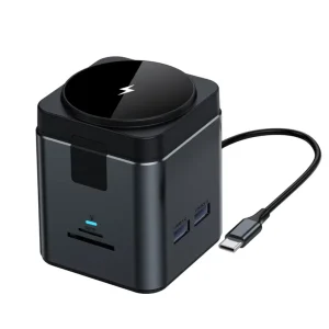 Multifunctional Adapter Hub High Power PD Fast Charging Laptop Computer Magnetic Charger Station