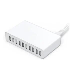 Multiple USB Charger 10 Port Device Fast Charging 60W Cell Phone Charger Adapter for Phone Other USB Devices