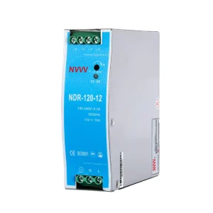 NDR 120 12 NDR Din Rail Series SMPS Switching Power Supply AC DC for 3D Printer LED Light and CCTV Camera