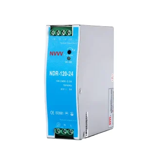 NDR-120W-24V 12V 24V 10A 120W 12VDC Power Supply DIN Rail