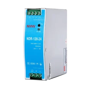 NDR 120W 24V 12V 24V 10A 120W Slim Din Rail Switching Power Supply