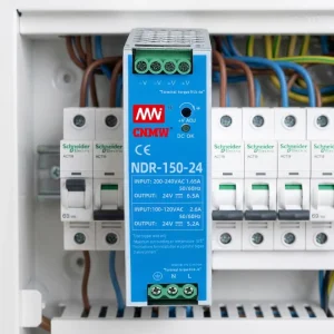NDR-150-24 24V 60Hz AC-DC Switching Power Supply 6.5A/5.2A Output Industrial DIN Rail Power Supply