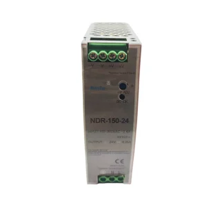 NDR-150-24 Single Output 24V AC-DC Switching Power Supply Screw Mounting Wide Voltage Range 85% Efficiency