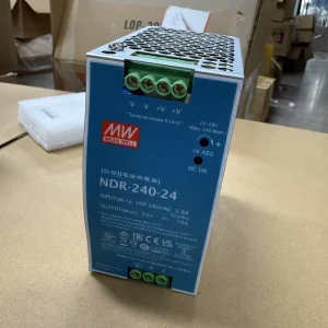 NDR-240-12 Industrial DIN Rail Power Supply 12 Volt 20 Amp 240W Industrial Converter