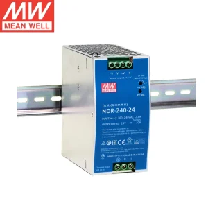 NDR-240-24 240W 24V 10A Ultra Slim DIN Rail Power Supply for Industrial Automation PLC Control System
