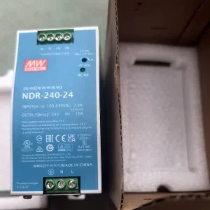 NDR-240-24 DIN Rail 24V 10A Power Supply PLC