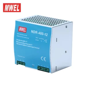 NDR-480-12 480W 12V 40A Single Industrial DIN Rail SMPS for LED Lighting Security System Machine Control