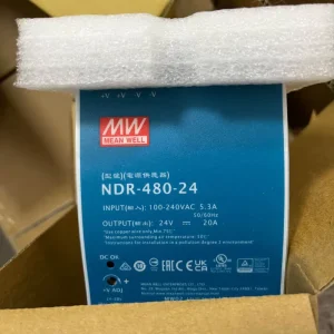 NDR 480 48 480W 48V 10A AC to DC 220VAC DIN Rail Power Supply 48V 10A 480W NDR 48048