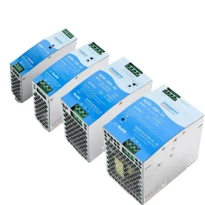 NDR 75W 120W 240W 480W AC/DC 12V 24V 48V Adjustable Industrial DIN Rail Switching Power Supply