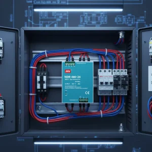 NDR DIN Rail Power Supply NDR-480-24 480W AC-DC 24V 20A 50/60Hz Industrial Base Station Power Supply 220V Input