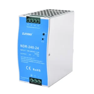 NDR Switching Power Supply 240w 24V 10A Slim SMP Rj45 Din Rail Power Supply AC To DC Transformer SMPS NDR-240-24