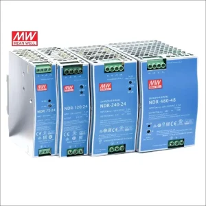 NDR XDR DIN Rail Switching Power Supply 75W 960W 12V 24V 36V 48V Industrial Control Power Supply