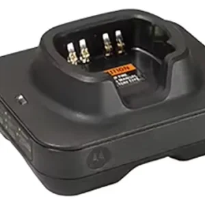 NNTN8860A IMPRES 2 Single Unit Rapid Desktop Charger with Power Supply for APX 6000 7000 8000 SRX 2200 Two Way Radios