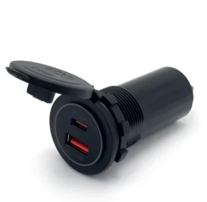 New 12V 24V USB Socket Charger 100W USB Charger with Voltage Booster for Auto Car Marine Boat