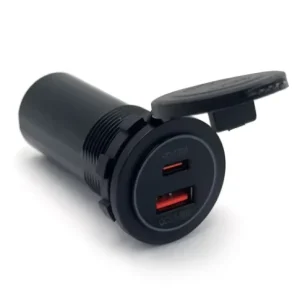 New 12V USB Socket Charger 100W USB Charger with Voltage Booster for Auto Car Marine Boat
