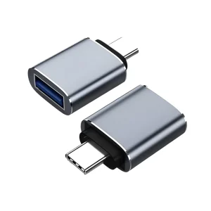 New 5Gbps High Speed Aluminum Alloy USB-C USB-A OTG Adapter Portable Plug&Play for Windows/Mac/Android Laptops Phones