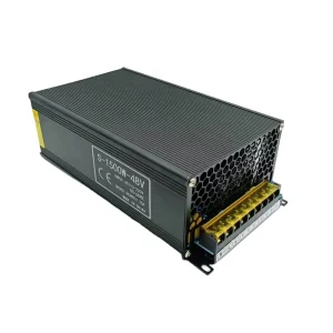 New Design Double Fan 48V 600W 800W 1000W 1200W 1500W 2000W Single Output Aluminium Shell Case Switching Power Supply