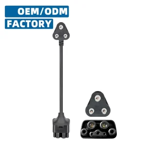 New Energy 16A Schuko Mobile Charger Adapter Greater South Africa EV Connector Plug Socket Type