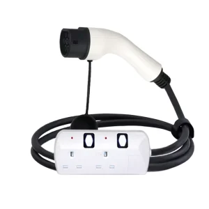 New Energy Tram European Type 2 V2L Car Discharge Adapter Cable Power Converter Adapter 5m 16A Type2 Electric EU Car