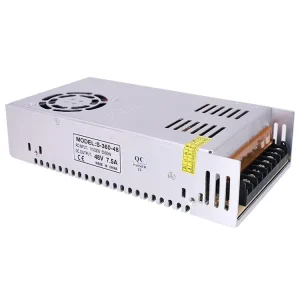 OEM 48V 360W Single Output Constant Voltage Switching Power Supply AC/DC 92% Efficiency <80mV Ripple IP20 for Indoor Industrial