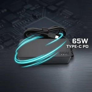 OEM 65W Type-C Laptop Power Supply 20V 3.25A PD3.0 Wall Charger Manufacturer Direct Portable Travel Adapter