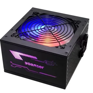 OEM 80PLUS Certified Silent RGB ATX Power Supply PSU Multi-Connector Custom Desktop Gaming PC