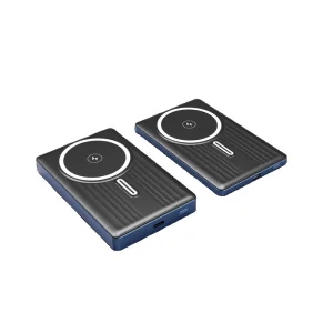 OEM Custom Logo 5000mAh Ultra-Thin Magnetic Power Bank 20W PD Fast Charging with LED Display
