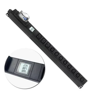 OEM Factory Cabling Dumb PDU 1U 19 Inch Rack PDU C13 C19 German UK US Universal Outlet Port Cabinet Mini Meter