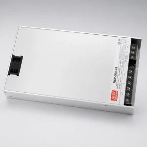 OEM Factory LED Power Supply Mean Well RSP 500 24 500W 24VDC 21A Single Output Enclosed SMPS with Cooling Fan UL CE