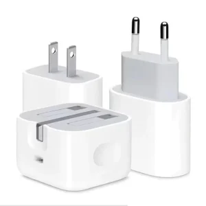 OEM/ODM 25W USB-C PD Wall Charger with US, EU, UK and AU International Adapter